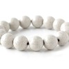 North, Bracelet 14 mm 15 Grain Made in Taiwan Negative Ions Rhodium