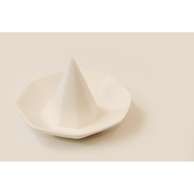 Moa Feteli（モアフェティ） 盛り塩用 開運 八角 素焼き 皿 3寸 5枚セット ＜大＞