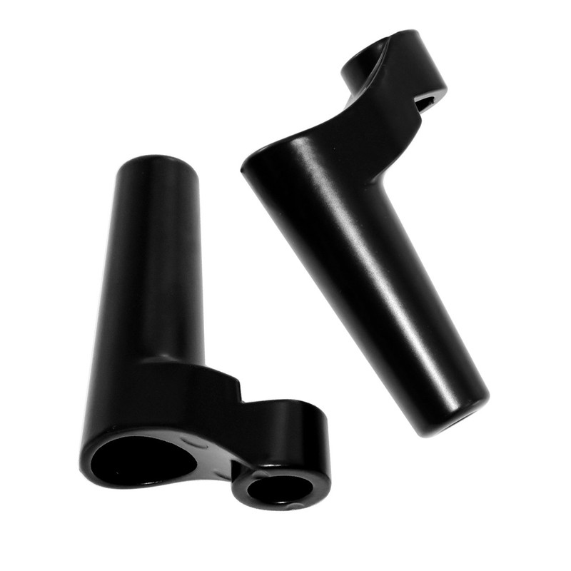 HDBUBALUS Black Front Turn Signal Mounts Relocation Kit Fit for