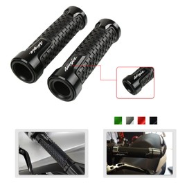 NINJA650 7/8" 22mm Hand Grips Motorcycle Accessories Powersports Handlebar Ninja Grips Fit for Ninja250 300 400 650 1000SX ZX6R ZX10R ER6N CNC Aluminum Black