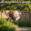 doyyi Alpaca Fiber Bird Nesting Heart - Refillable Bird Nesting