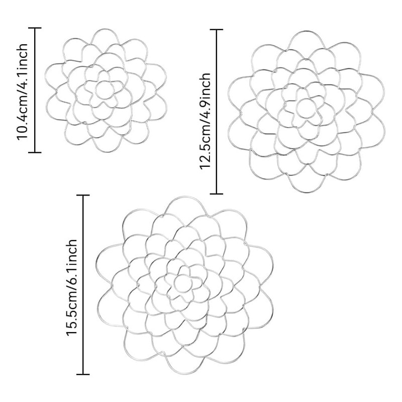 ieron 3 Pcs Wire Flower Arrangement Tool Flower Lid Arrangement