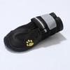 Dogs Shoes Waterproof Slip Resistant Reflective Dog Boots with Rubber