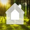 DIY Sublimation Metal Wind Spinner Hanging Blank Wind Chimes Garden