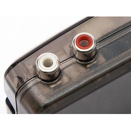 Car Stereo Audio High to Low Speaker Impedance Converter Audio Signal Adapter,Speaker Output to RCA High to Low Line Control Output Converter for Auto Amp Subwoofer (Style 1, TD-22)