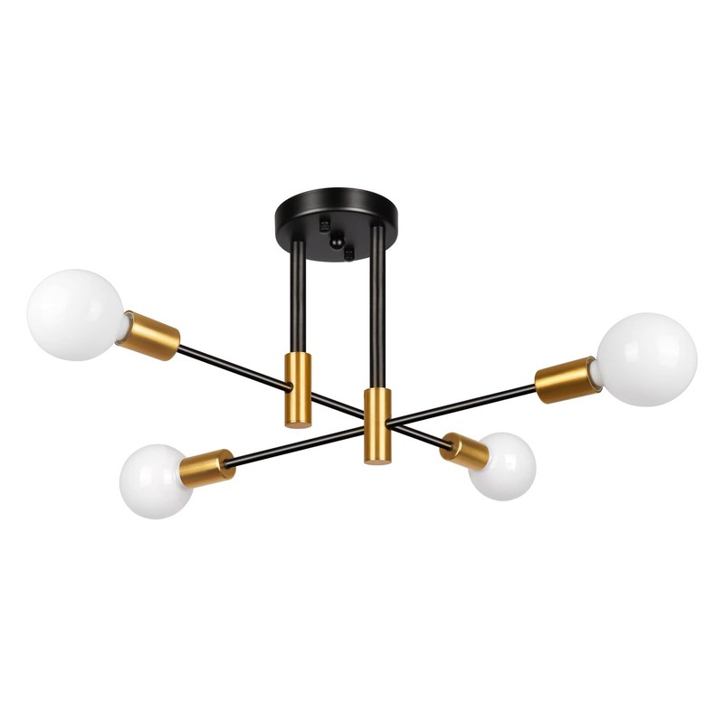 HORKEY Foco LED Moderna Bombilla Edison 4 Pza G25(g80) 5w
