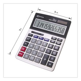 Innovera 15968 Profit Analyzer Calculator, Dual Power, 12-Digit LCD Display / 10 Pack