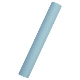 JAM Paper Gift Wrap - Matte Wrapping Paper - 26.3 Sq Ft (17 in x 18 Ft) - Matte Light Baby Blue - Roll Sold Individually