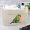 Azeeda Large 'Love Bird' Canvas Organiser/Storage Bag (OR00008470)