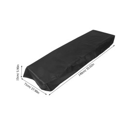 Totority Portable Oxford Cloth Treadmill Cover Under Desk Walking Pad Protector Easy to Clean Lightweight Stylish Design for Home Gym Secure Fit for Treadmills