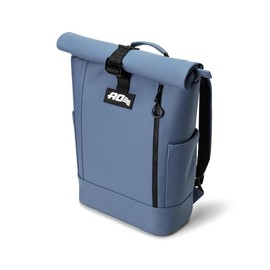 AO Coolers Nomad Backpack Cooler, Waterproof Roll-Top, Insulated, Ocean Blue, 12-Can