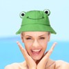 Cute Frog Bucket Hats Fisherman Cap Summer Beach Sun Protection