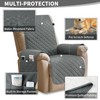 Neween Water-Resistant Recliner Chair Covers, Recliner Cover Non-Slip Dog Chair