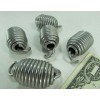 SherrodSurplus Lot 5 Internal Swivel Coil Extension Springs 2" Grip
