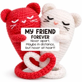 Buouforau for Women,Crochet Hug Cat Gifts Bestie BFF Coworker