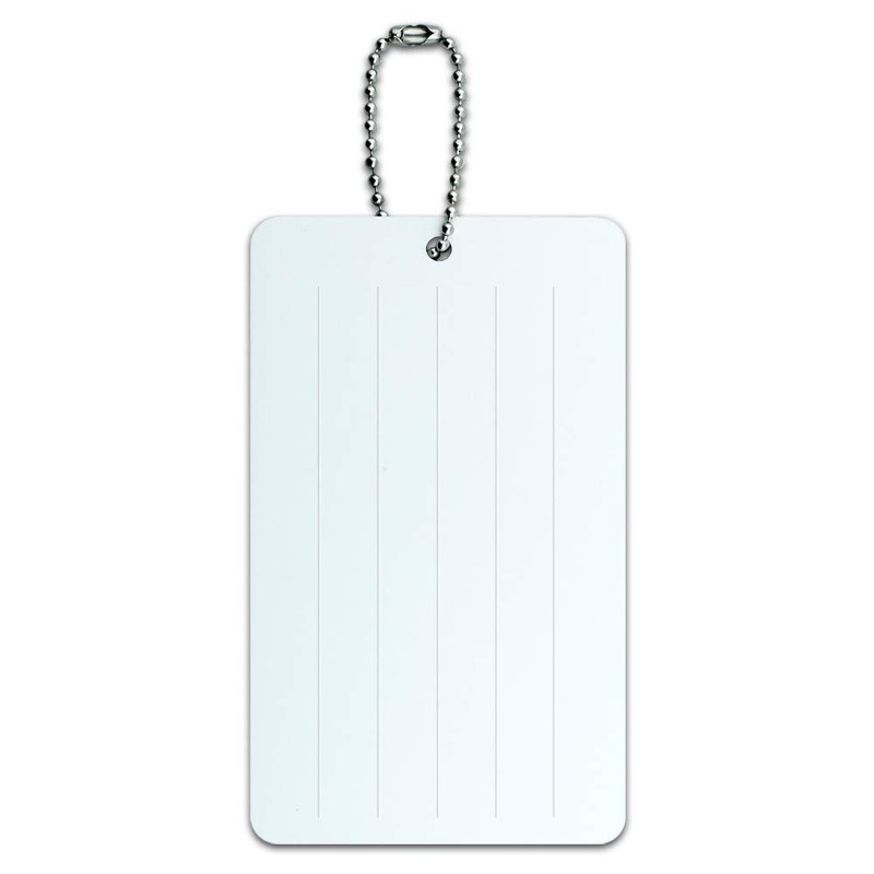 Makeup Brushes Pattern Luggage Card Suitcase Carry-On ID Tag