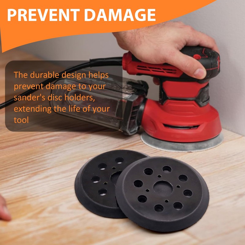 5-Inch Sander Replacement Pad, Universal Hook and Loop Orbital Sander