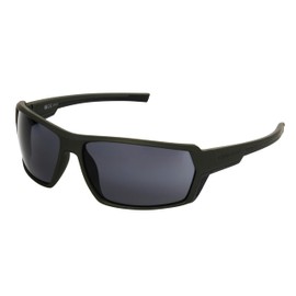 Foster Grant Men's All Terrain Roman Wrap Sunglasses, Green, 42mm