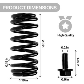 LBB-Parts UPGRADED GX20486 Tractor Seat Compression Springs for John Deere LA120 LA125 LA130 LA135 LA145 LA150