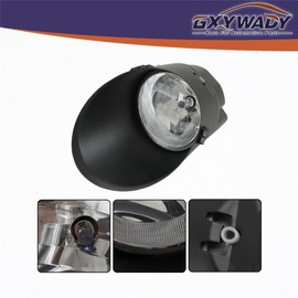 GXYWADY Pair of Front Bumper Driving Fog Light Lamps Replacement for Tundra 2007 2008 2009 2010 2011 2012 2013 Driver Left and Passenger Right Side with Switch and Wiring Harness