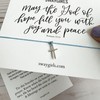 Swaygirls cross bracelet | String bracelet | Christian bracelet |