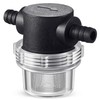Water Pump Strainer, 3/8 Inch Hose Barb In-Line Strainer Twist-On