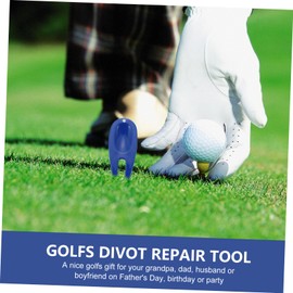 VANZACK 30pcs Golf Green Fork Plastic Golfs Divot Tool Golfs Lawn Fixed Fork Outdoor Golfs Fork Plastic Blue Tool Fork Outdoor Golfs Divot Tool Golfing Lawn Fork Plastic Golfing Divot Fork