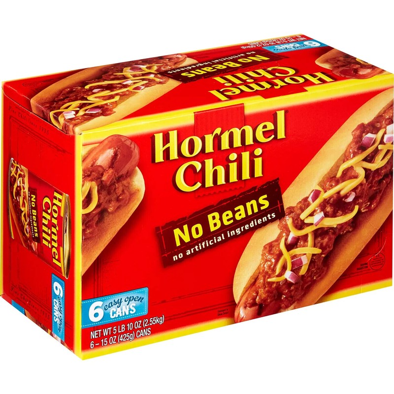 Hormel Chili No Beans 15 oz., 6pk.