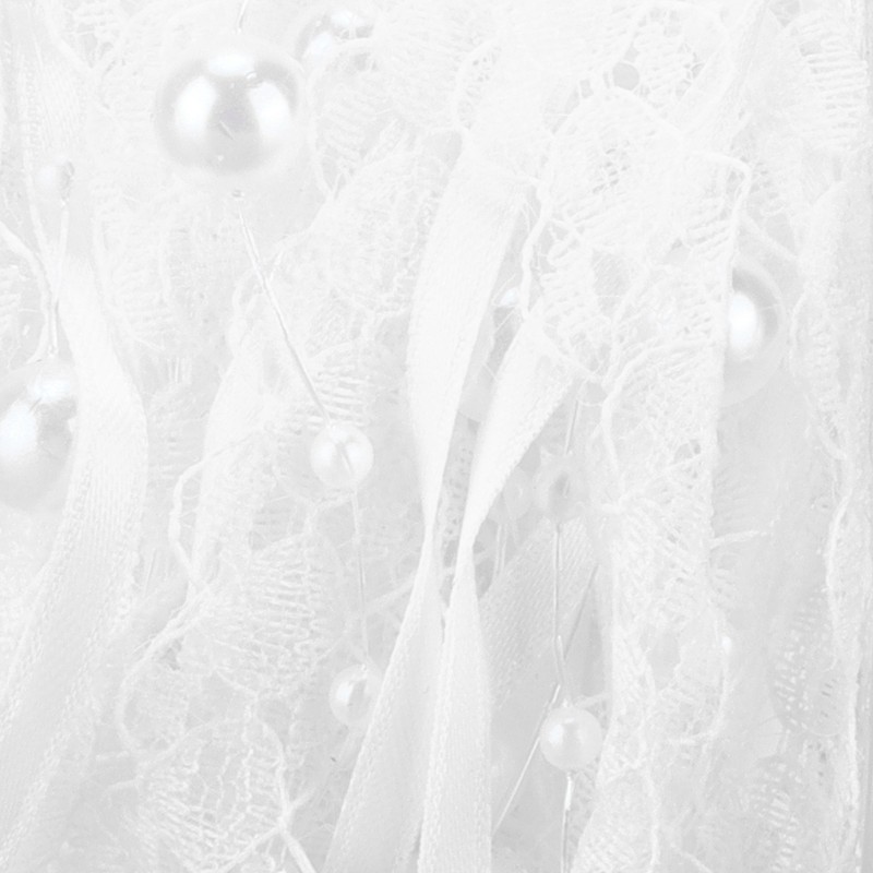 Lace Ribbon 2.0cm Wide 5m Long Good Performance Soft Nylon