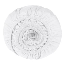 Schiesser Finni Flannelette Fitted Sheet, 100% Cotton from Sustainable Production, for Mattresses 90 x 200 cm - 100 x 200 cm, Mattress Height up to 18 cm, White