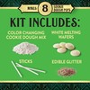 Betty Crocker Wicked Cookie Dough Pop Kit, Color Changing, Vanilla