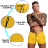 Donason - Traje de baño para hombre, secado rápido, pantalones