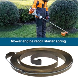 SING F LTD 2PCS Starter Recoil Spring Compatible with Stihl Lawnmower Engine Champion Power Replacement Cord Parts 4140 190 0601, 4140 190 0600