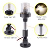 Acelane 9 Inch Marine Fold-Down Stern Light, 360° All-Round White