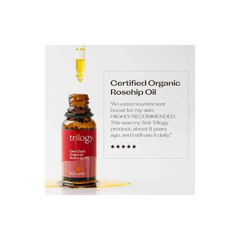 Certified Organic Rosehip Oil 0.67fl.oz