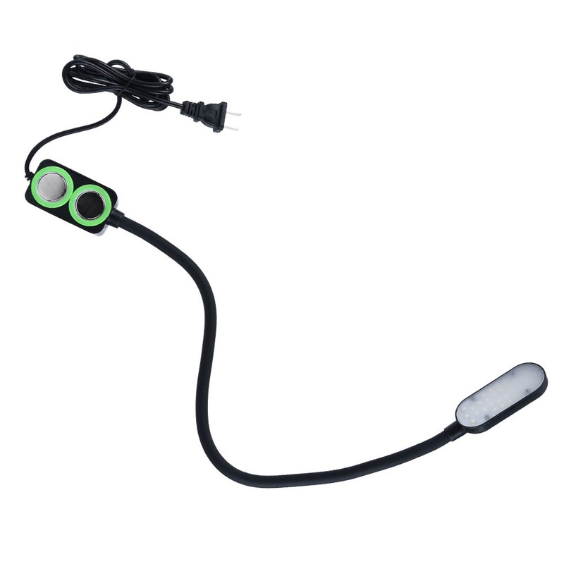 Sewing Machine Bright Lamp 3 Level Touch Adjustment Gooseneck Lamp
