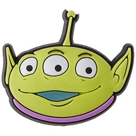 Crocs Jibbitz Toy Story Shoe Charm | Personalize with Jibbitz for Crocs, Toy Story Alien, One Size