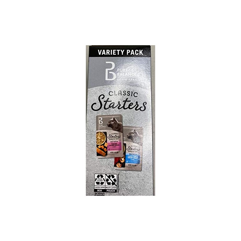 Pure Balance Grain Free, Classic Starters Goumet Cat Treats