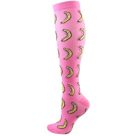 Cheeroyal Compression Stockings 20-30mmHg for Men Women Recovery Nurse Running Pregnancy Flight Travel Medical Sports Size S-M, Set (1-1)