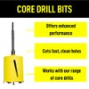 UK Drills Diamond Core Drill Bit 32.0 mm x 150mm,