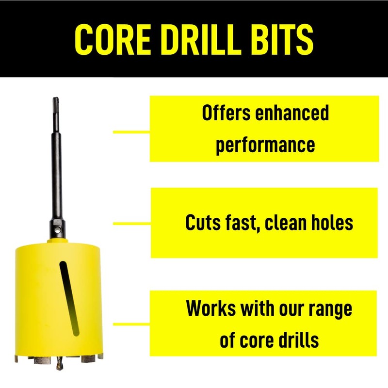 UK Drills Diamond Core Drill Bit 32.0 mm x 150mm,