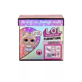 L.O.L. Surprise! LOL Surprise DAWN Doll House Chill Patio Series 4 Furniture Set w/ 10+ Surprises