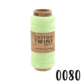 100 Metres Cotton Cord 1.0 mm, Cord Cord Cotton Twine Bakers Twine Gift Ribbon (0080 - Pastel Green)