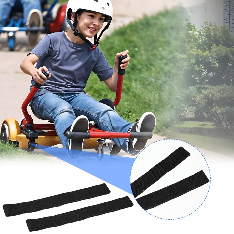 4Pcs Adjustable Hoverboard Straps Seat Attachment Strap Replacement Attachment Door