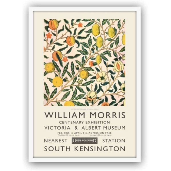 william morris 12 (A4 size (with white frame))