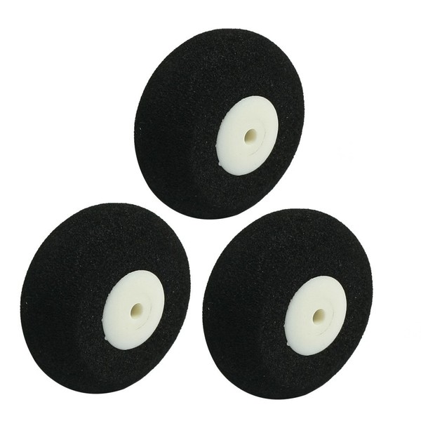 '3pcs RC Model Airplane Super Light Sponge Tire Boot Rear