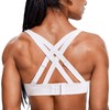 SYROKAN Power On Sports Bra for Women High Support Padded