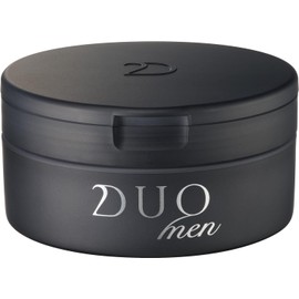 DUO MEN The Wash Balm, 3.2 oz (90 g), 3 Piece Set, Black, For Men Facial Cleansing, Pore Stain and Cleansing