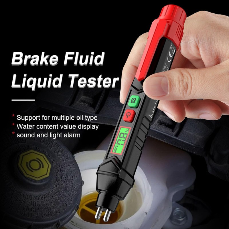 HT662 Brake Fluid Liquid Tester Pen ABS DOT3 DOT4 DOT5.1