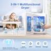 Grelife 18L Bottle Warmer and Dryer; User-Friendly Touch Screen Controls,